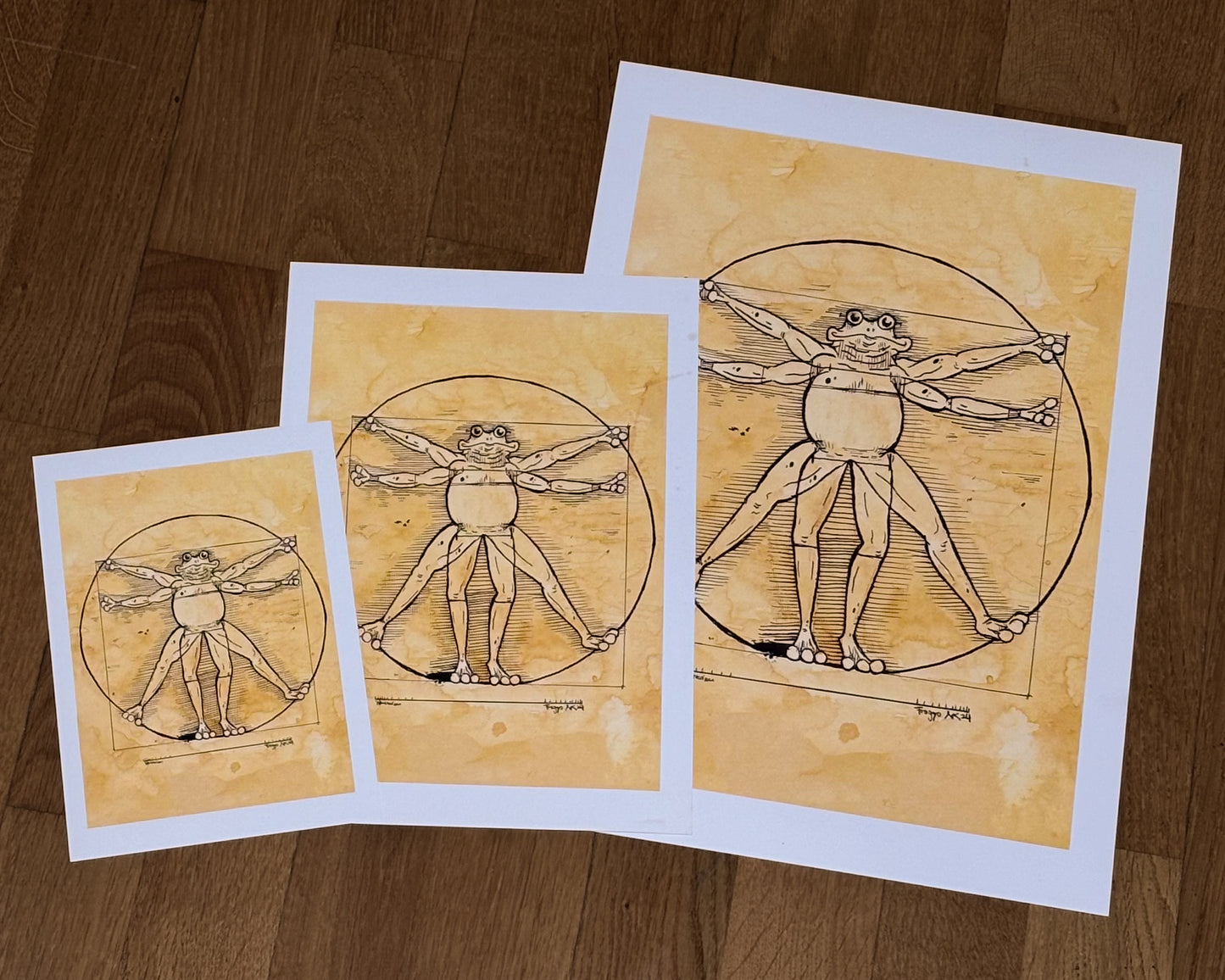 Print „Vitruvian Froggo“